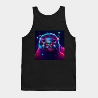 Otter Space Nebula - Grumpy Lycos Tank Top